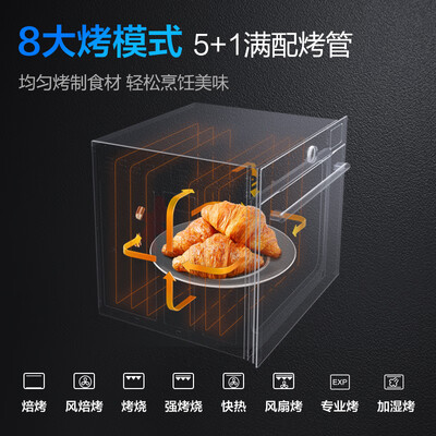 老板蒸烤一体机cq975怎么样(老板CQ982A嵌入式蒸烤一体机65L蒸烤箱一体机质量烂不烂)