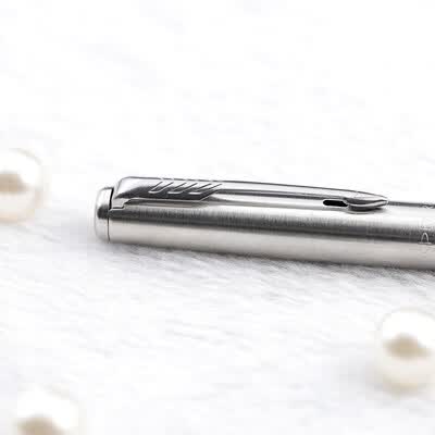 派克（PARKER）乔特复古白白夹墨水笔