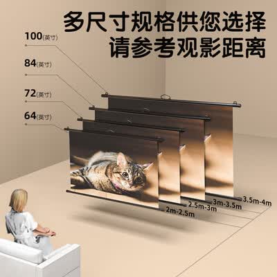 幕布得力的好还是极米(得力84英寸投影幕布支架两用坚果极米MS302坚果投影靠谱吗,揭秘内幕)-图片2
