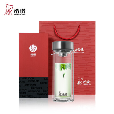 希诺 双层玻璃杯（流通款） XN-6590 180ml