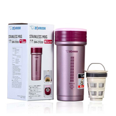 象印 SM-CTE35  不锈钢双层真空保温杯 350ml