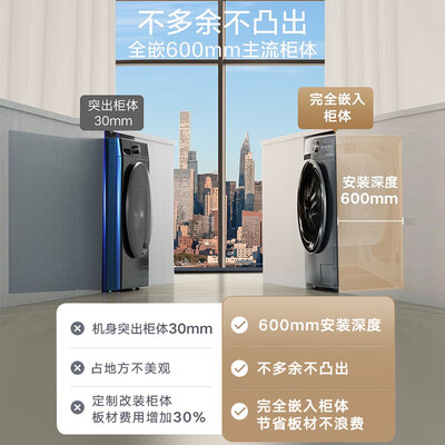 小天鹅 SC83 10KG全自动超薄滚筒洗衣机怎么样（小天鹅洗衣机e30故障怎么处理）-图片7