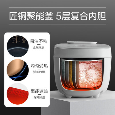 美的电饭煲MB-FB40E108深度测评：性价比之选，蒸煮新体验-图片1