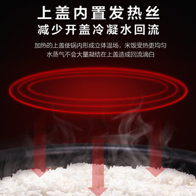 东芝电饭煲RC-5MFMC 1.6升迷你智能锅质量烂不烂(东芝电饭煲怎么预约煮饭)-图片6