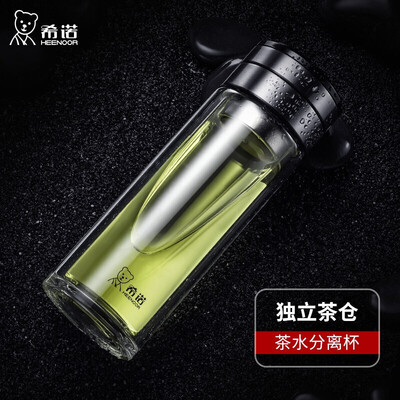 希诺（HEENOOR）双层玻璃杯（流通款） XN-7093 270ml