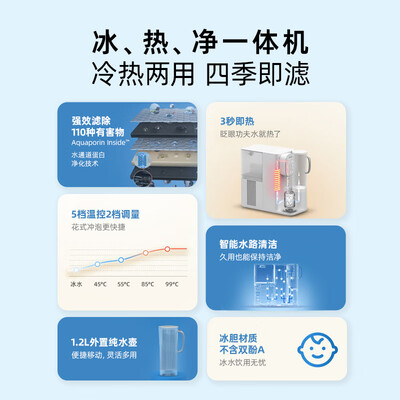 飞利浦PHILIPS ADD6854即热净饮水机RO净水器好不好(飞利浦净水器怎么样)-图片7