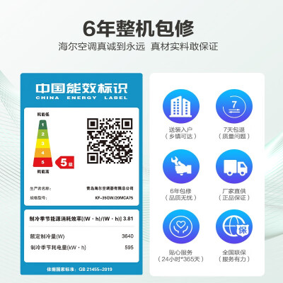 海尔变频空调大1.5匹一级能效值得手入吗（海尔变频空调质量怎么样）-图片3
