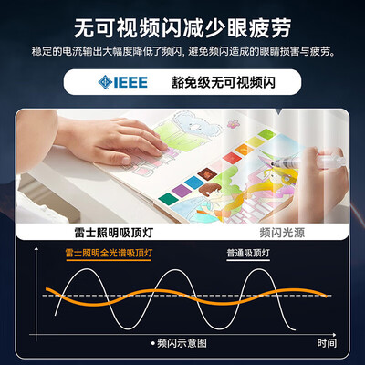 雷士灯源比其他灯源好在哪里（雷士NVC LED全光谱吸顶灯客厅灯评测说真相）-图片7