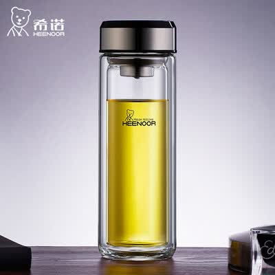 希诺（HEENOOR）双层玻璃杯（电商款） XN-9310 315ml