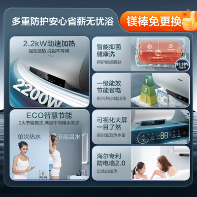 海尔储水式热水器好吗(海尔 R3 60升电热水器 储水式速热储水式热水器靠谱吗,揭秘内幕)-图片6