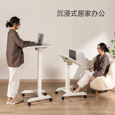 升降桌和普通电脑桌区别（Brateck K151升降桌白色升降电脑桌值得手入吗）-图片1