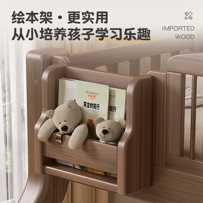 聚福财儿童床 柜梯款实木子母床是否值得入手（聚福财子母床质量怎么样）-图片4