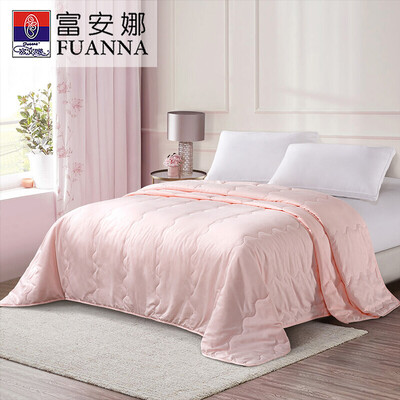 富安娜纤维被子怎么样（富安娜舒暖七孔纤维被152×210cm粉色夏凉被值得手入吗）