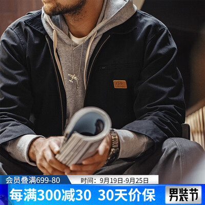 马登工装猎装夹克黑色XL评测说真相(马登夹克和优衣库哪个好)