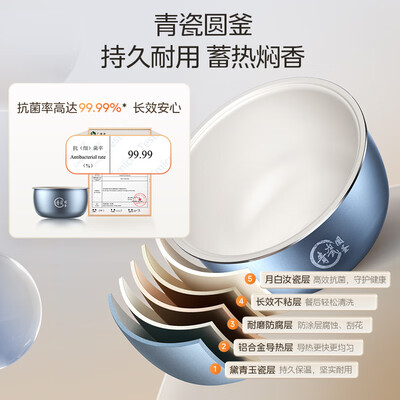 美的MB-5E65电饭煲5L家用智能测评看真相（美的电饭煲预约功能怎么用）-图片6