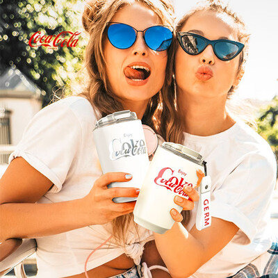 格沵GERM 可口可乐联名款摩卡保温杯（琉璃白） GE-CK22AW-B9-1