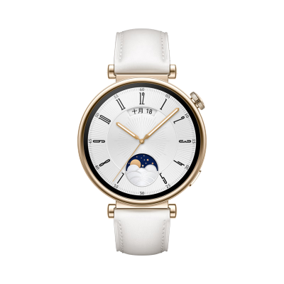 华为 WATCH GT4 41mm 智能手表 凝霜白质量如何(华为智能手表时间怎么调)