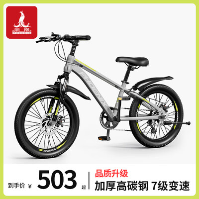 凤凰儿童山地车质量怎么样（凤凰儿童山地自行车22寸灰色儿童自行车靠谱吗,揭秘内幕）-图片1