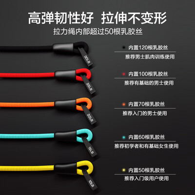 拉力器好还是臂力器好(京东京造拉力器 100磅阻力带臂力器质量如何)