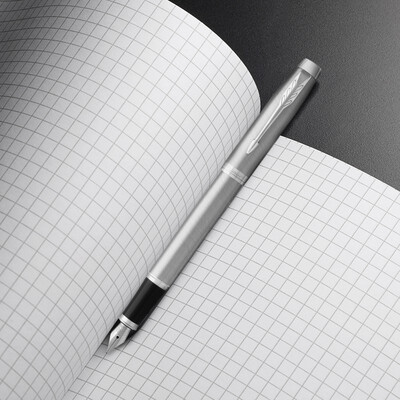 派克（PARKER）IM浅石灰白夹墨水笔