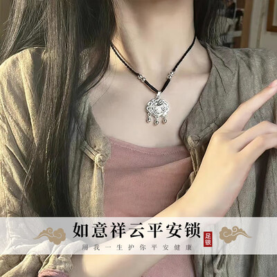 唯一平安锁银项链评测说真相(唯一银饰算什么档次)