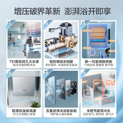 美的16升燃气热水器JSQ30-MATE Ultra增压恒温测评看真相（美的燃气热水器出现e5怎么处理）-图片4