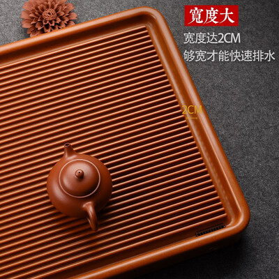 德国电木茶盘32支大号家用排水茶台到底如何,值得入手吗（从简电木茶盘怎么样）-图片1