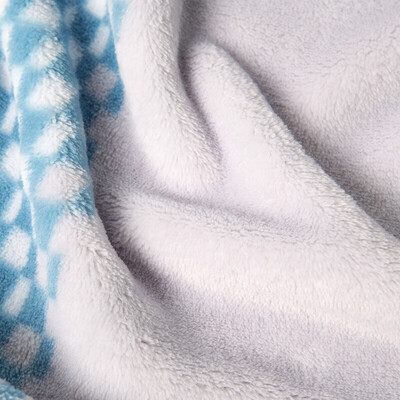 罗莱家纺  临风听海法兰绒毯 150*200cm