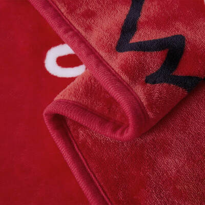 KENZO  炫彩虎头毯（红） KRT-016S