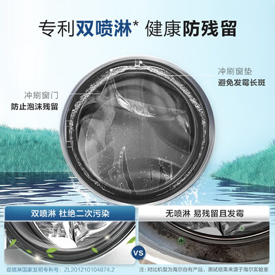 海尔洗烘一体怎么样（Leader海尔 XQG100-BD 变频洗烘一体 10公斤洗衣机质量烂不烂）-图片5