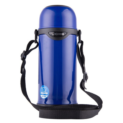 象印 不锈钢真空旅行壶 SJ-TG08 蓝色 800ml