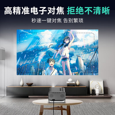 投影仪哪种3d效果好（SANSUI Y1投影仪 家用超高清迷你投影机影院质量烂不烂）-图片6