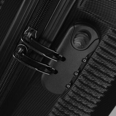 啄木鸟 拉链款拉杆箱 GDLGH04-A   24寸57*41*25CM 黑色