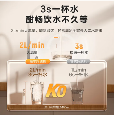 海尔净水器家用直饮机好吗（海尔800G自来水直饮净水机净水器体验效果好吗）-图片2
