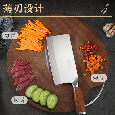 邓家刀好磨吗（邓家刀TM-9080锻打9铬18钼钒菜刀家用菜刀质量烂不烂）