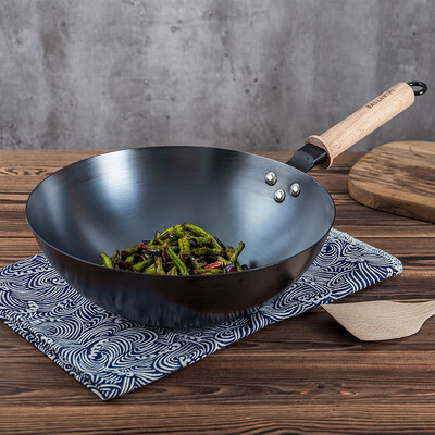 巴拉利尼(ballarin) 图拉斯系列中式铁炒锅30cm 75003-107-922
