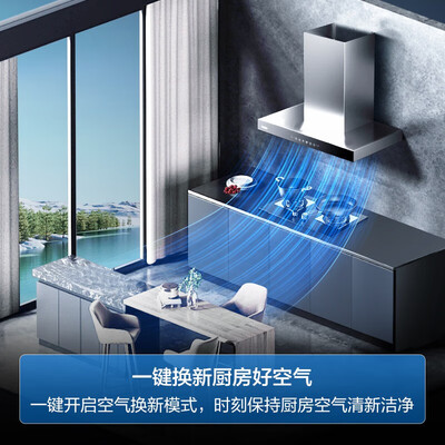 海尔 聚能吸系列CXW-219-T3J07 抽油烟机 欧式家用 23立方 480pa 热熔洗 油烟机 CXW-258-ET909