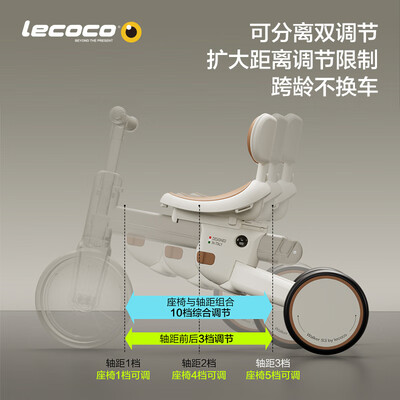 儿童平衡车和三轮车哪个好（乐卡儿童三轮车奶白咖平衡车质量如何）