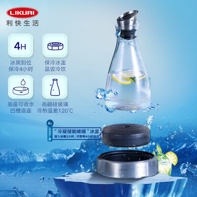 玻璃冷水壶哪个品牌好(利快大容量玻璃冷水壶果汁壶冷水瓶好不好)-图片5