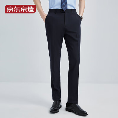 西裤选黑色还是深灰色（京造男士冷感西裤33黑色休闲裤体验效果好吗）-图片2
