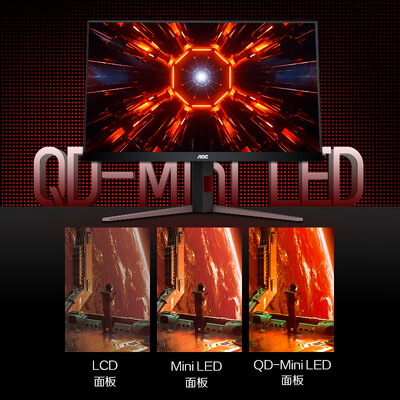 AOC逐光Q27G4XM 27英寸2K 180Hz MiniLED显示器电脑显示器怎么样（AOC电脑显示器怎么开机）-图片3