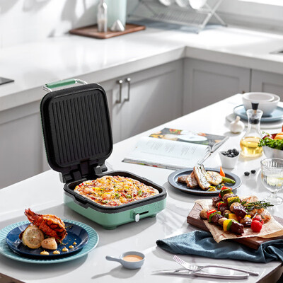 摩飞 小型电饼铛家用早餐机 MR8600