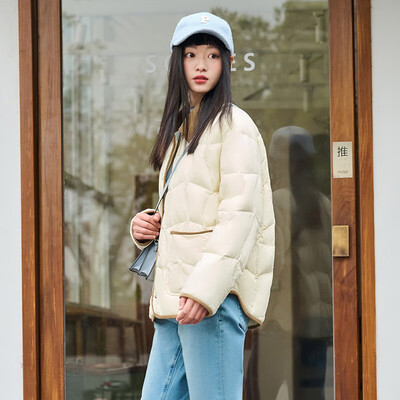 坦博尔羽绒服TD236266女翻领短款黄油蜜到底如何,值得入手吗(坦博尔羽绒服质量怎么样)