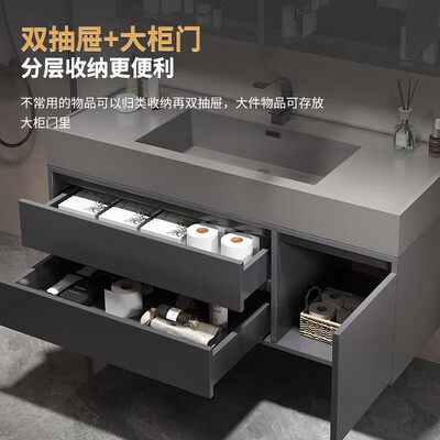 智能浴室柜好不好（万域智能浴室柜 80cm洗手盆质量烂不烂）
