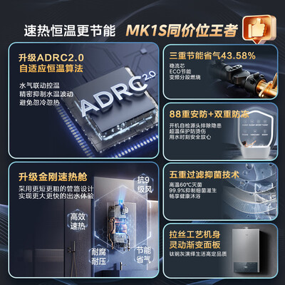 美的14升燃气热水器JSQ27-MK1S 智能恒温质量如何（美的燃气热水器不打火怎么回事）-图片6