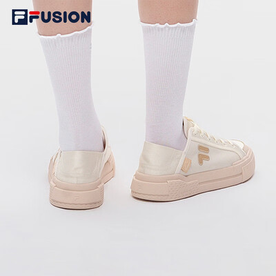 FILA FUSION女鞋奶白/木薯粉 36帆布鞋是否值得入手（斐乐帆布鞋怎么清洗）-图片6