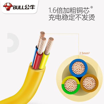 公牛 汽车延长线插座—C301X 10米