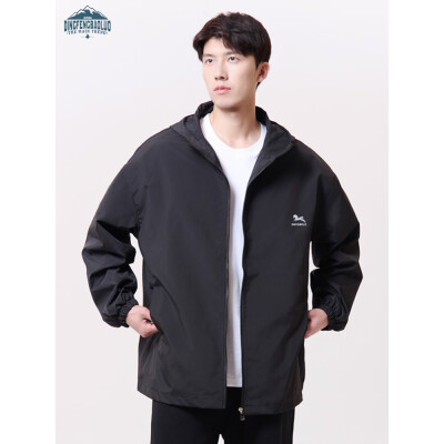 顶峰保罗（Dingfengbaoluo）日系冲锋上衣男士秋冬季夹克外套美式户外工装服3XL