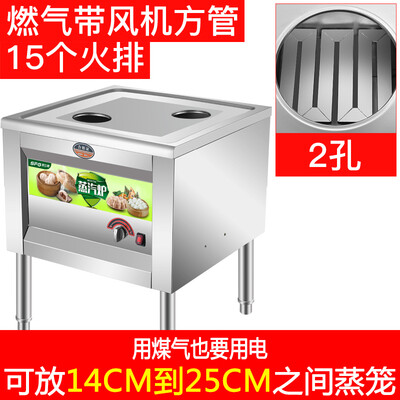 斯飞格 二孔燃气蒸包炉 商用电蒸炉好不好（电蒸炉怎么使用）