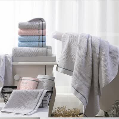 洁玉（Jeyu）质素毛巾三套装礼盒 TG19-01C